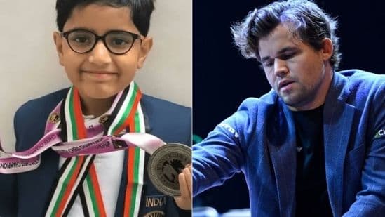 9-Year-Old Chess Prodigy Aarit Kapil Stuns World Champion Magnus Carlsen with Historic Draw